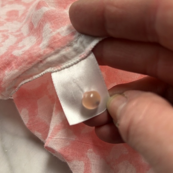 Johnny Was X Amanda Bond Amelie Short Sleeve Button Down Semi Sheer Blouse XS/S - Picture 7 of 12